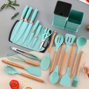 Executive Silicone Spoons - 19PC