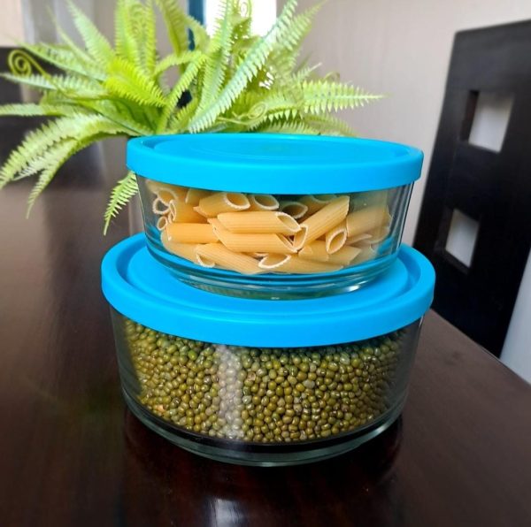 Pantry Organizer/Dry foods Containers 2pc Set