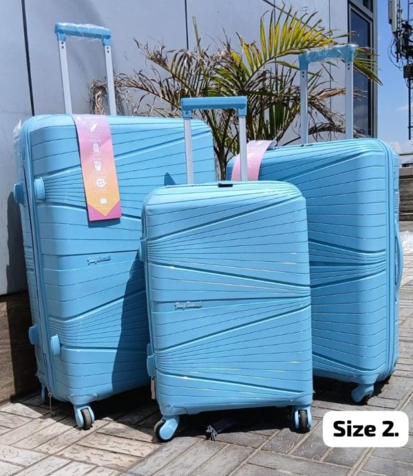 3 in 1 Luxurious Unbreakable PP Suitcase