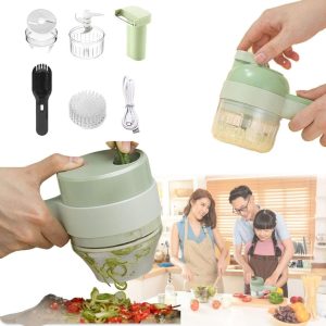 4in1 Gatling electric Vegetable chopper