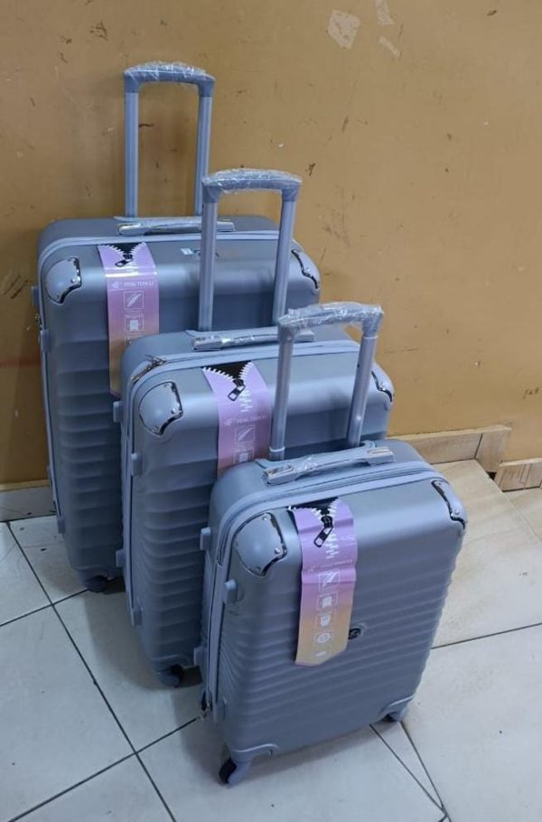 3 in 1 Luxurious Fibre Suitcase - Size 2