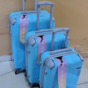 3 in 1 Luxurious Fibre Suitcase - Size 4
