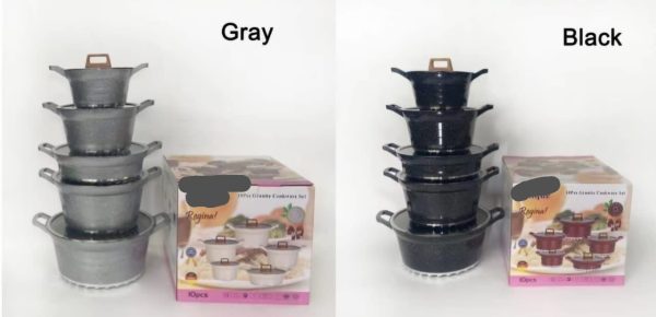 Bosch Cookware With Silicone Lid Covers - 11pc - Image 2