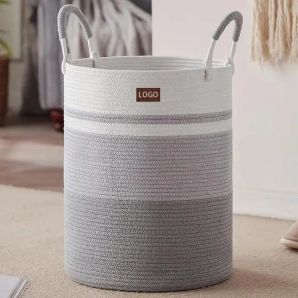 Cotton Rope Basket - Image 2