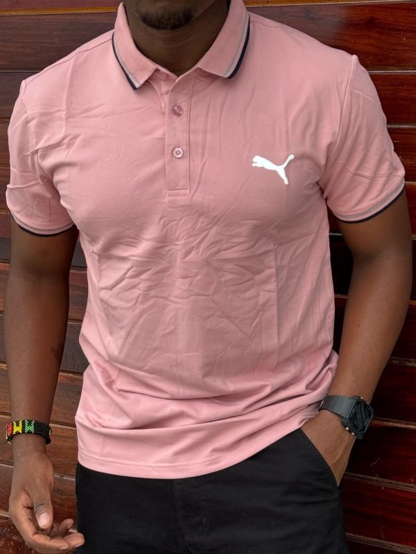 Cotton T-Shirts With Collar - Image 5