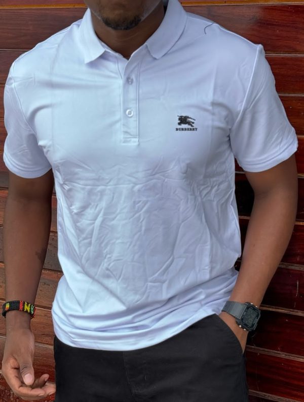 Cotton T-Shirts With Collar - Image 6