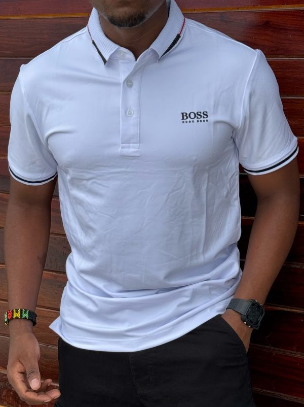 Cotton T-Shirts With Collar - Image 7