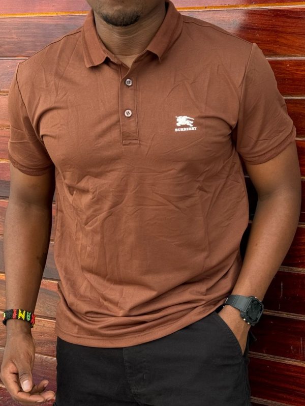 Cotton T-Shirts With Collar
