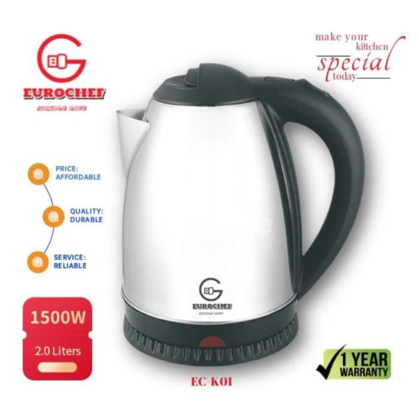 Eurochef Stainless Steel - 2.0 Litres