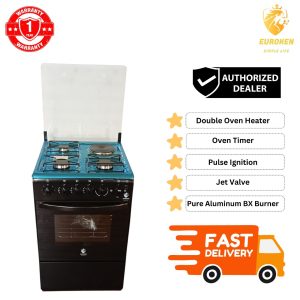 Euroken 3+1 Standing Cooker With Electric Oven
