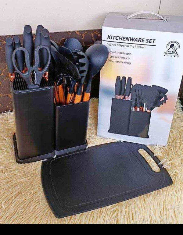 Executive Silicone Spoons - 19PC