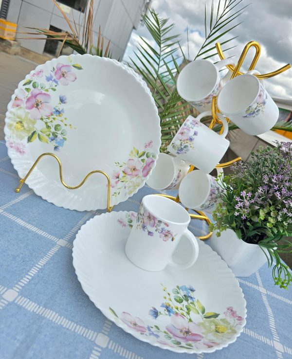 Floral Dinner Set - 12pcs