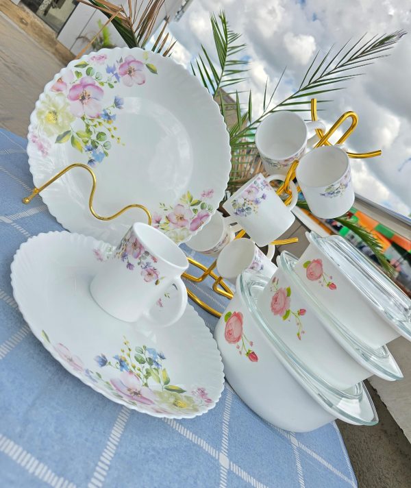 Floral Dinner Set - 18pcs