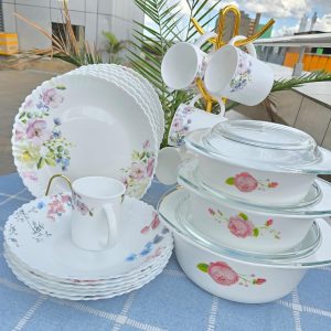 Floral Dinner Set - 24pcs