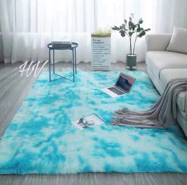 Fluffy Patched Carpets - 5x8 - Image 2