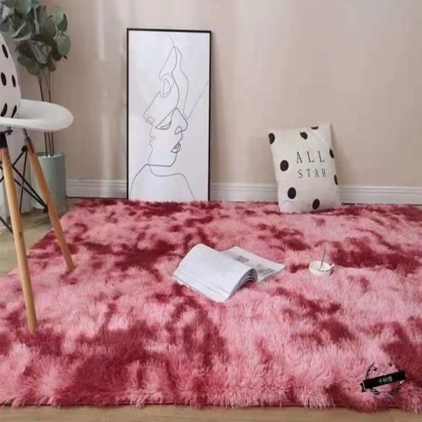 Fluffy Patched Carpets - 5x8 - Image 3