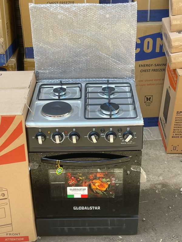 Globalstar  JET 3+1 Standing Cooker With Electric Oven