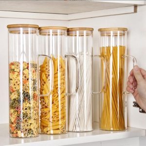 Italian Storage Jar/Glass