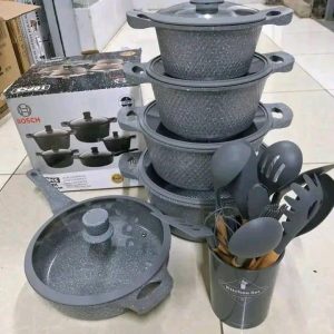 Kitchenware + Silicon Spoon Set