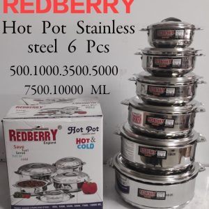 REDBERRY Hotpots - 6pcs