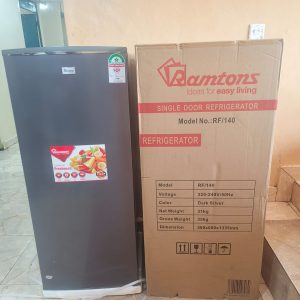 Ramtons RF/140-Single Door 180LT Fridge-Silver