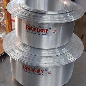 Redberry Aluminum Sufurias - 12 pcs