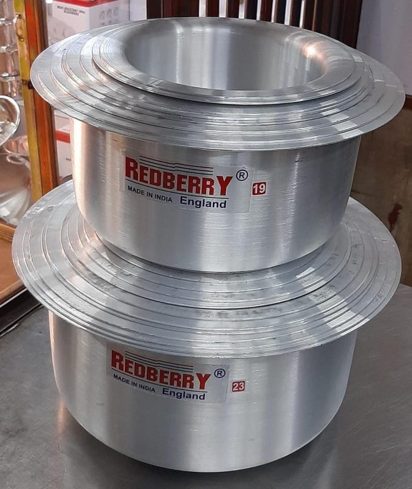 Redberry Aluminum Sufurias - 12 pcs