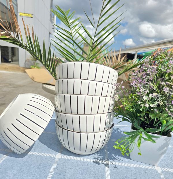 Ceramic Bowls - 6PC - Image 4