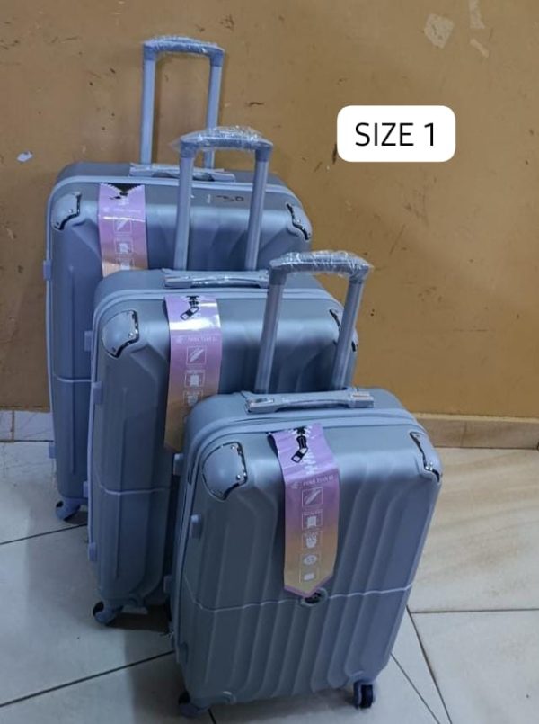 3 in 1 Luxurious Fibre Suitcase -  Size 1